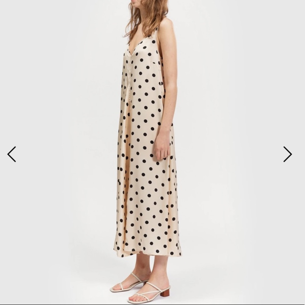 Bul Leongatha Dress, Cream/Black Spor - Picture 4 of 5